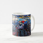 Mug Couple à cheval blanc, Wassily Kandinsky (Devant droit)