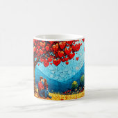 Mug Couple assis sous un arbre (Centre)