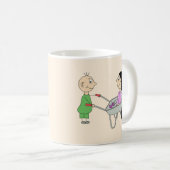 Mug Couple avec brouette (Devant droit)