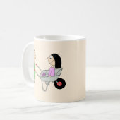 Mug Couple avec brouette (Devant gauche)