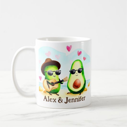 Mug Couple Avocado (Gauche)