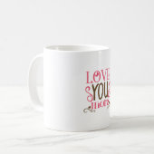 Mug Couple Cadeau Aimez-Vous Plus (Devant gauche)