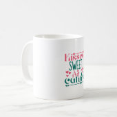 Mug Couple Cadeau Baisers Sweet As Candy (Devant gauche)