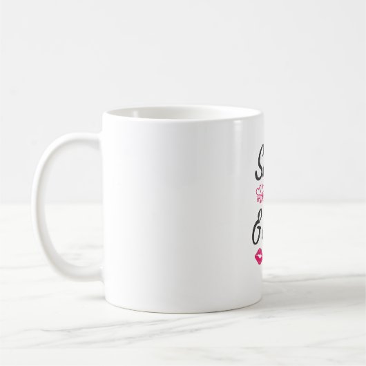 Mug Couple Cadeau Kiss Me (Gauche)