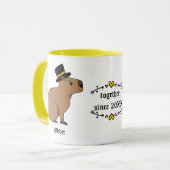 Mug couple Capybara (Devant gauche)