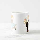 Mug Couple de baiser mignon (Centre)