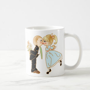 Mug Couple de baiser mignon
