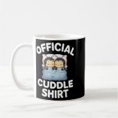 Mug Couple de bourdons mignons se câlinent (Gauche)