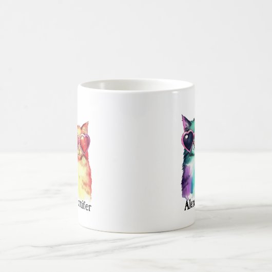 Mug Couple de chats (Centre)