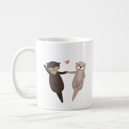 Mug Couple de chats mignons (Gauche)