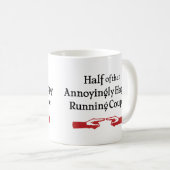 Mug Couple de course agaçant (Devant droit)