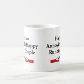 Mug Couple de course agaçant (Centre)
