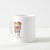 Mug Couple de grenouilles mignonnes (Devant gauche)
