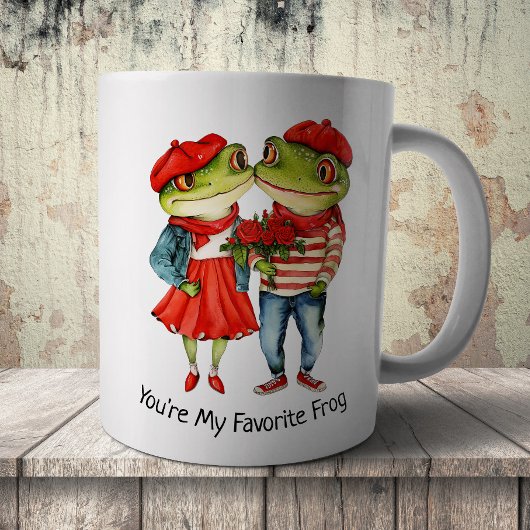 Mug Couple de grenouilles mignonnes