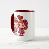 Mug Couple de la journée (Devant gauche)