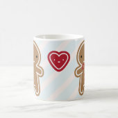 Mug Couple de pain d'épice Cute Kawaii (Centre)