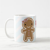 Mug Couple de pain d'épice Cute Kawaii (Gauche)