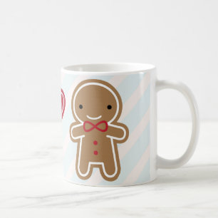 Mug Couple de pain d'épice Cute Kawaii