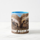Mug Couple de paresseux (Centre)