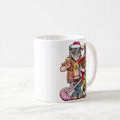 Mug Couple de Père Noël Hippie (Devant droit)