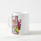 Mug Couple de Père Noël Hippie (Devant gauche)
