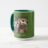 Mug Couple de suricates ensemble pour toujours mainten (Devant gauche)