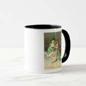 Mug Couple en costume Faire la promenade du gâteau (Devant droit)