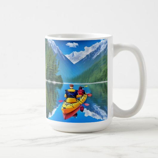 Mug Couple en Kayak | Thème Kayaking (Droite)