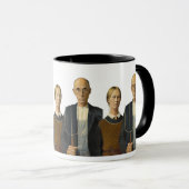 Mug couple Gothic américain (Devant droit)