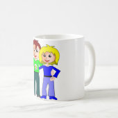 MUG COUPLE LE PLUS MIGNON (Devant droit)