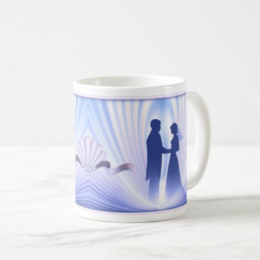 Mug Couple mariage (Devant droit)