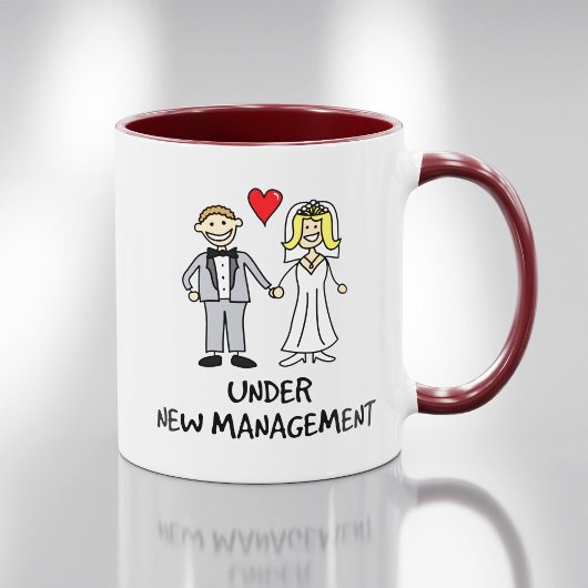 Mug Couple mariage - Sous la nouvelle gestion