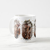 Mug Couple mignon 'I Love You' 4 Photo Collage (Devant gauche)