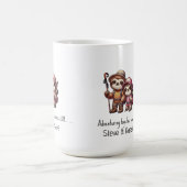 Mug Couple mignon Sloth Aventurant ensemble depuis (Centre)