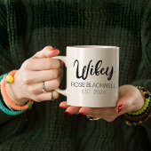 Mug Couple Personnalisé pour le mariage Favor ou s