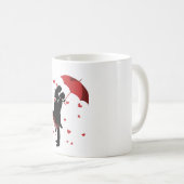 Mug Couple Romantique Luxe (Devant droit)