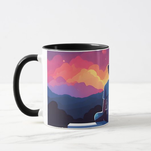 Mug Couple stargazing (Gauche)
