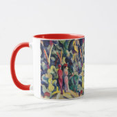 Mug Couple sur la piste forestière par August Macke (Gauche)