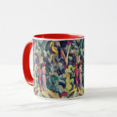 Mug Couple sur la piste forestière par August Macke (Devant gauche)