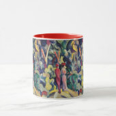 Mug Couple sur le chemin forestier par August Macke (Centre)