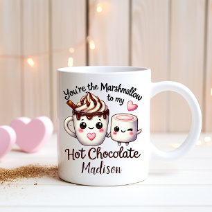 Mug Couples amusants - mallow à mon chocolat chaud