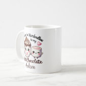 Mug Couples amusants - mallow à mon chocolat chaud (Devant gauche)