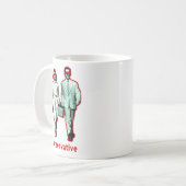Mug Couples conservateurs heureux (Devant gauche)