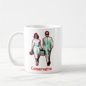 Mug Couples conservateurs heureux (Gauche)