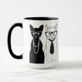 Mug Couples de chat (Gauche)