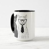 Mug Couples de chat (Devant gauche)