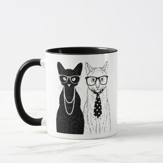 Mug Couples de chat (Gauche)