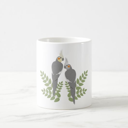 Mug Couples de Cockatiel (Centre)