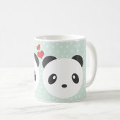 Mug Couples de panda (Devant droit)