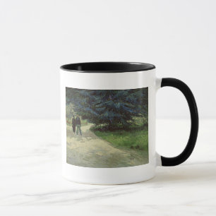 Mug Couples de Vincent van Gogh   en parc, Arles, 1888